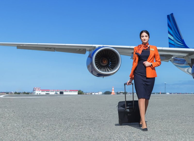 AZAL Azerbaijan Airlines стюардессы