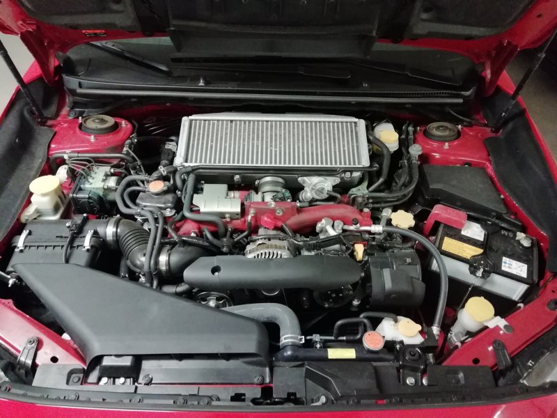 Subaru WRX STI под капотом