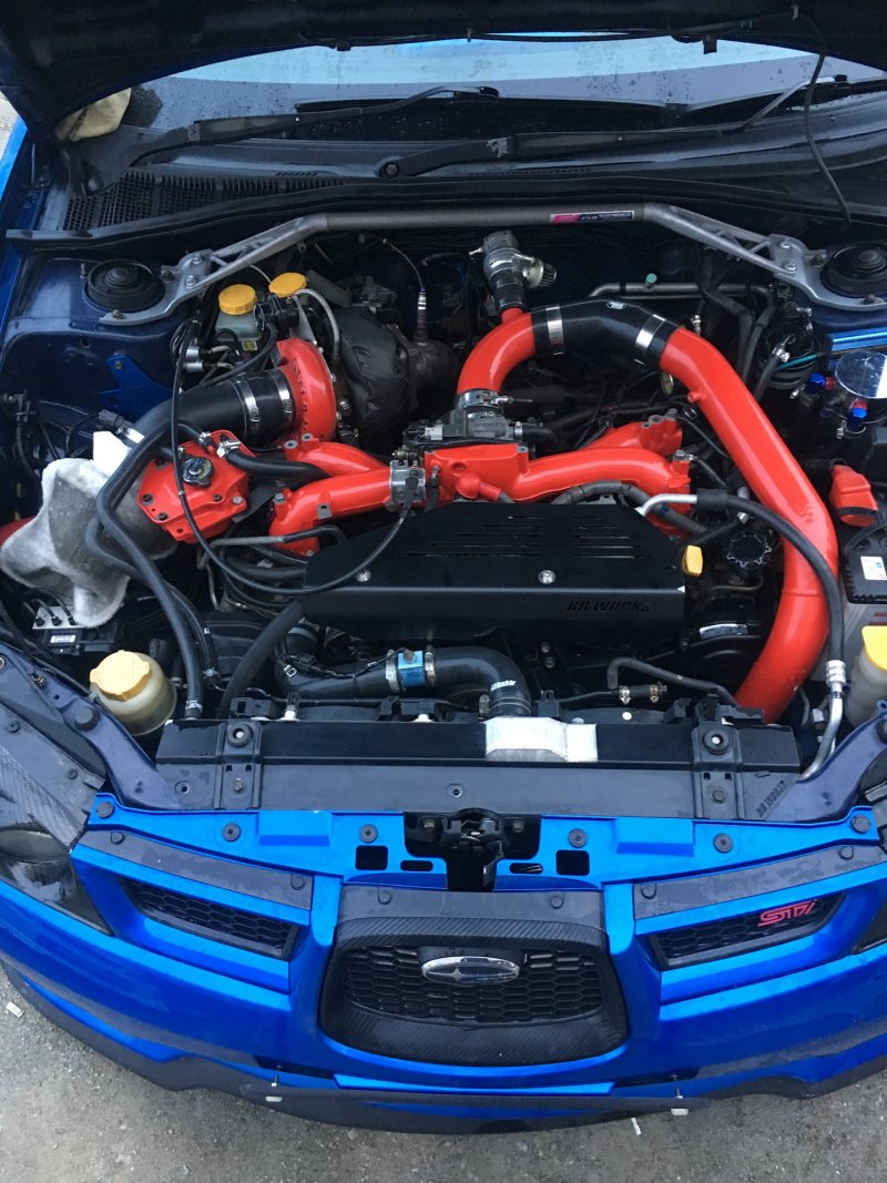 Subaru WRX STI 2007 двигатель