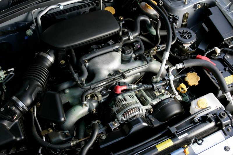 Subaru Impreza WRX STI под капотом