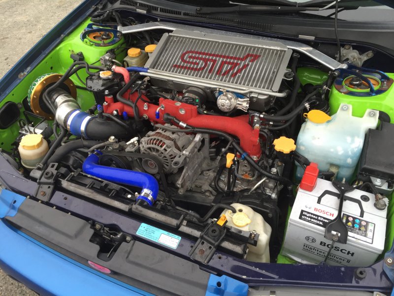 Subaru WRX STI 2003 мотор