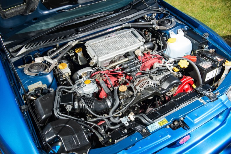Subaru Forester 2 под капотом