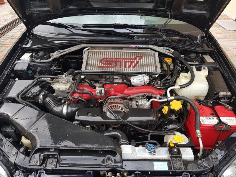 WRX STI под капотом