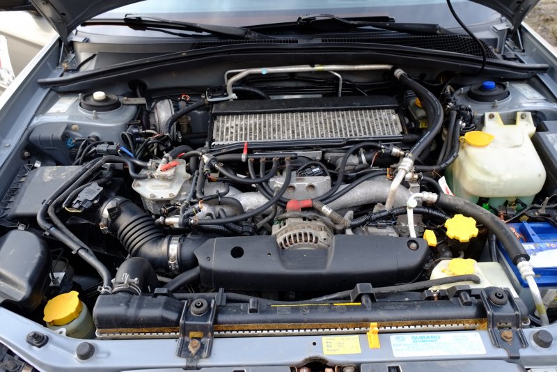 Subaru STI под капотом