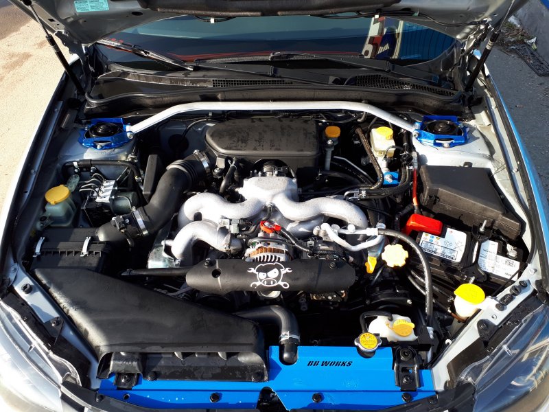 Subaru WRX STI под капотом