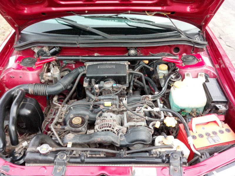 Subaru Impreza WRX STI под капотом