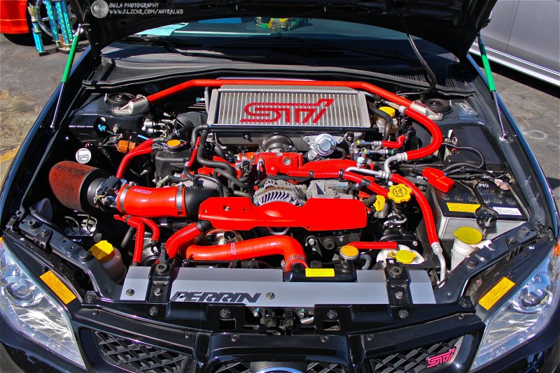 WRX STI 2006 под капотом