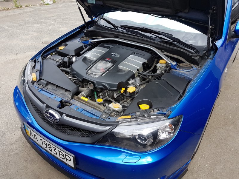 Subaru Impreza gd5 под капотом