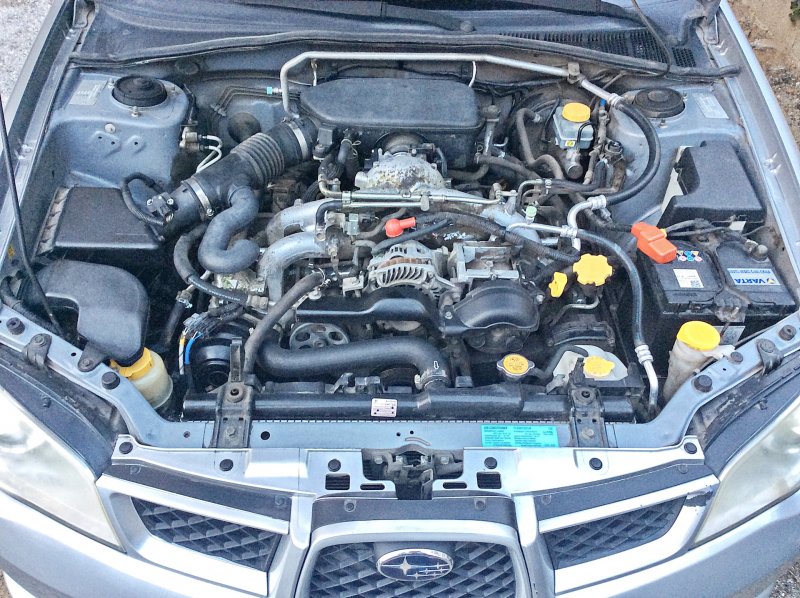 Капот Субару WRX STI