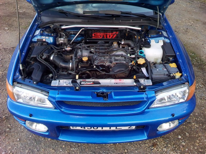 Subaru Legacy bl5 под капотом