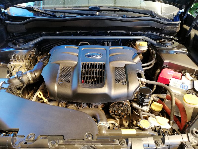 Subaru Impreza WRX 2008 подкапотка