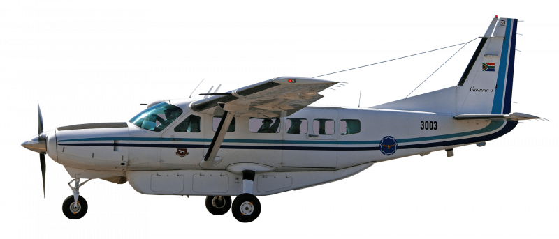 Самолет модели Cessna Caravan 206