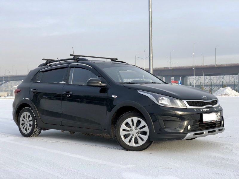 Kia Rio x черная
