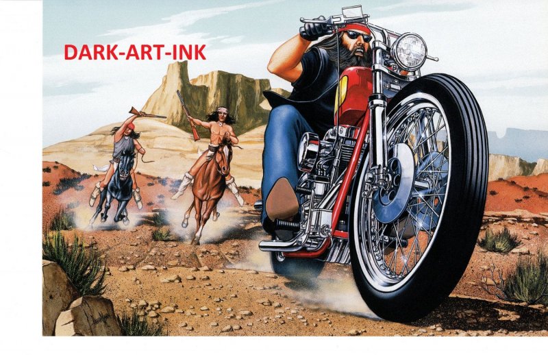 David Mann и Харлей Дэвидсон