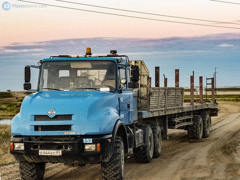 Урал бескапотный 6361 самосвал