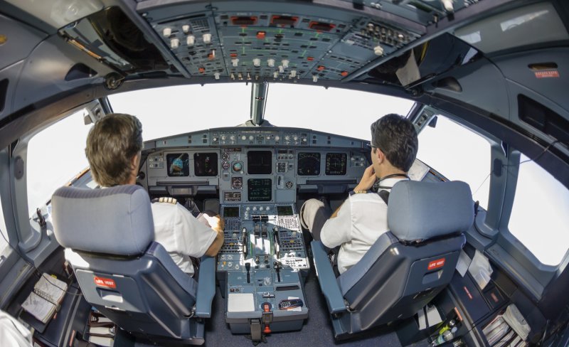 Air France 447 кабина пилота