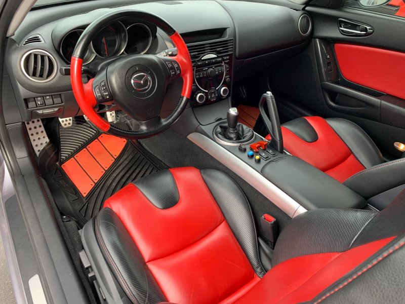 Mazda rx8 Interior Orange