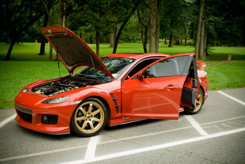 Тюнингованная rx8