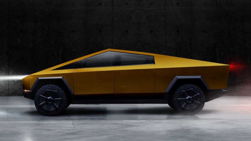 Машина Tesla Cyber Truck