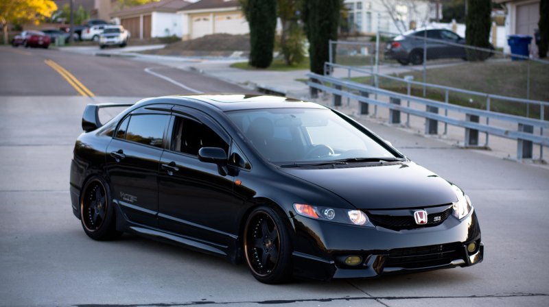 Civic 2006 Mugen черный