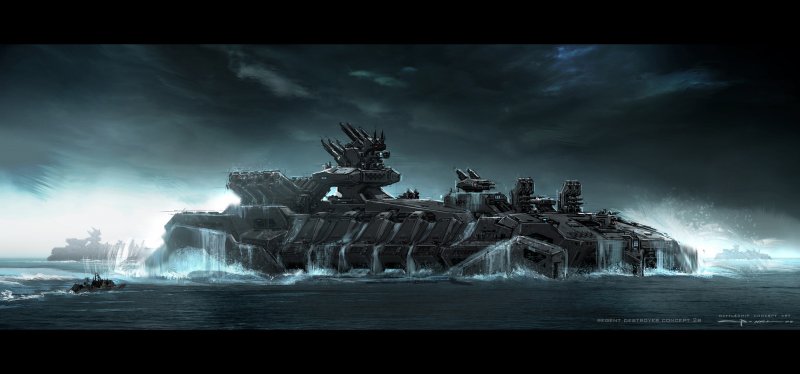 Battleship концепт арт