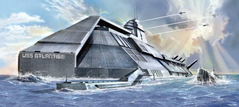 Подлодка Атлантида Supreme Commander 2