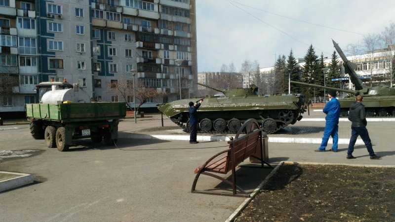 Т34 Кемерово парад