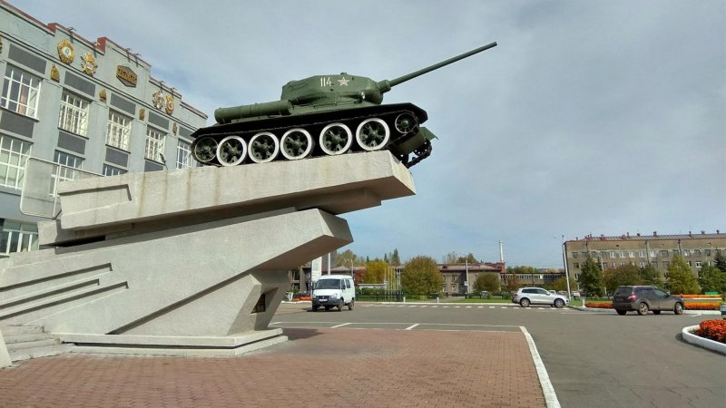 Площадь побед Новокузнецк