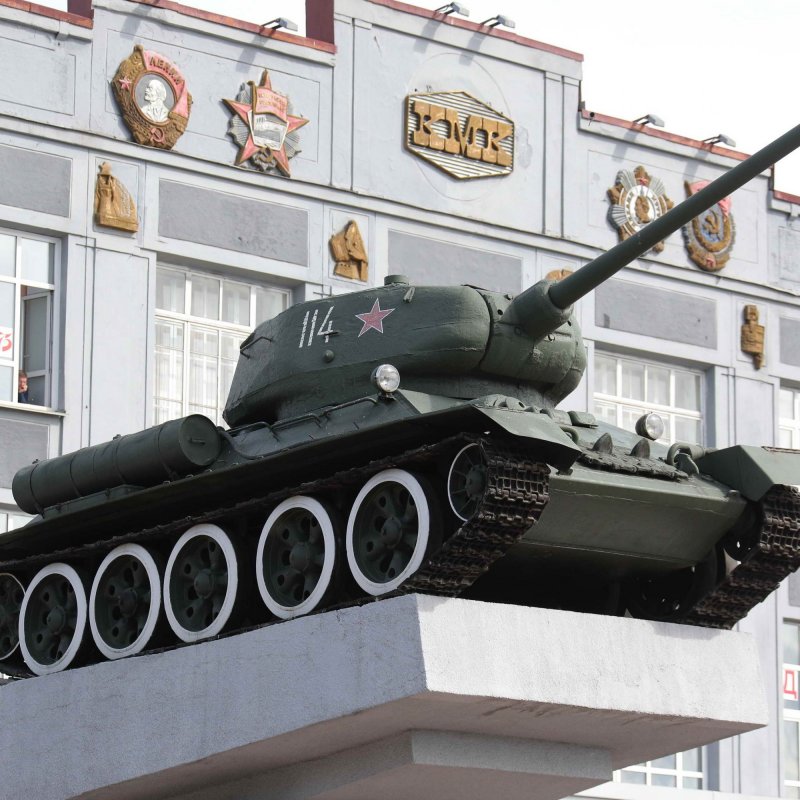 Танк т-34 Новокузнецк