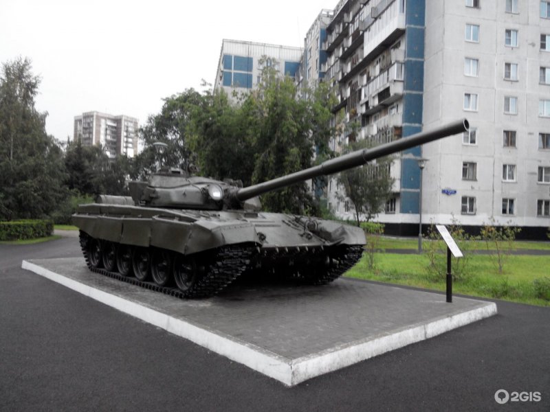 Танк т72 в Солнцево