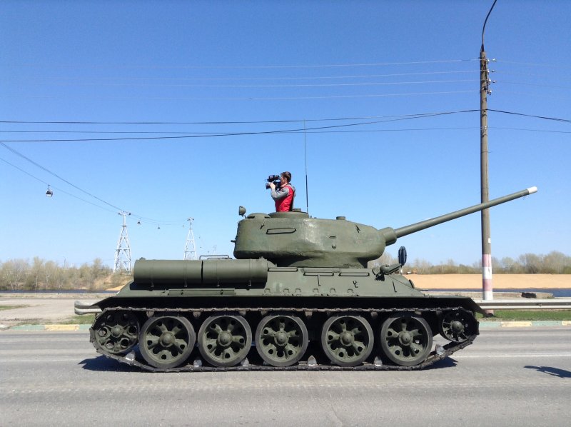 Памятник т 34 Самара Кошелев
