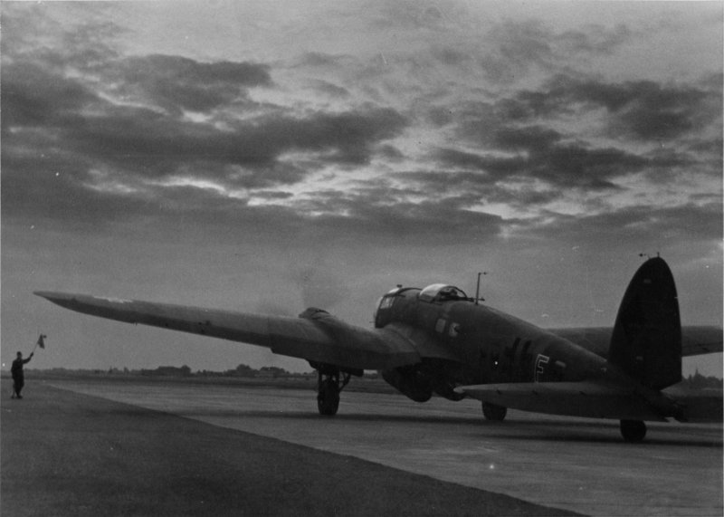 Кабина немецкого бомбардировщика Хейнкель he-111