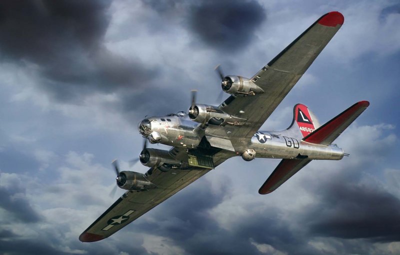 Б-17 бомбардировщик