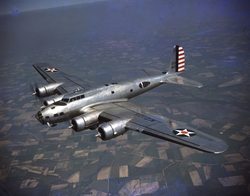 Бомбардировщик b-17 летающая крепость