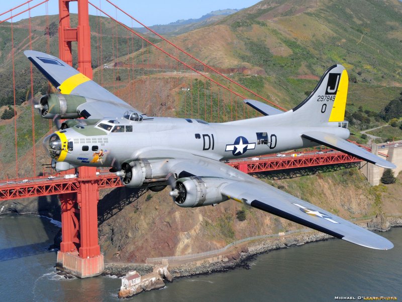 B17 самолет