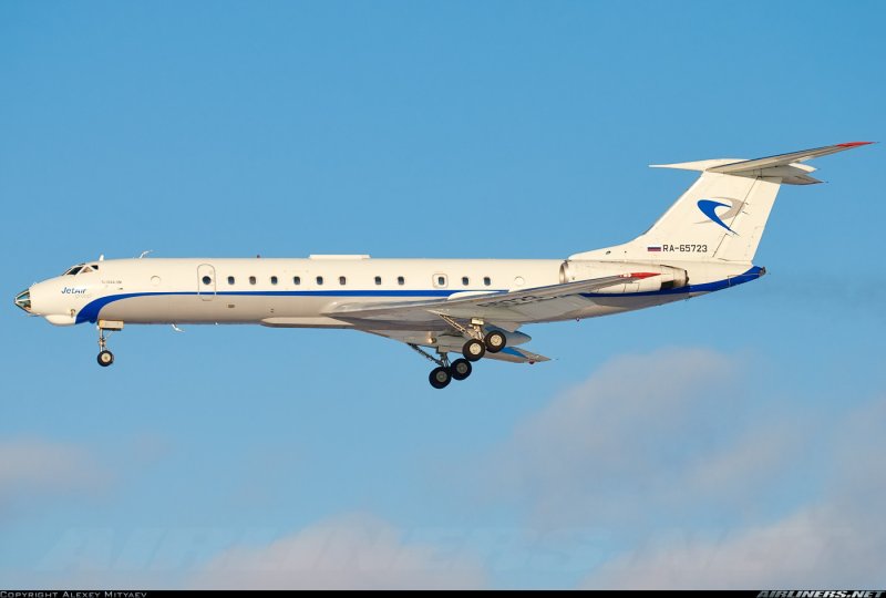 Самолет Туполев ту-134