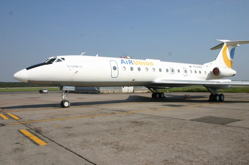 Ту 134 УБЛ салон