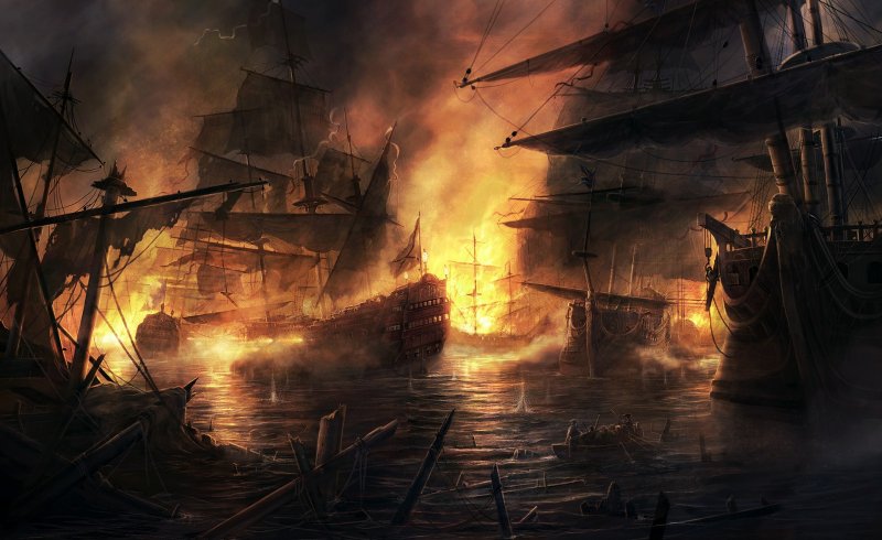 Империя тотал вар морской бой