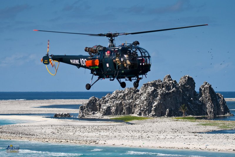 Газотурбинный вертолет se 3130 Alouette II