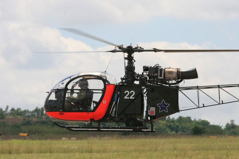 Alouette вертолет