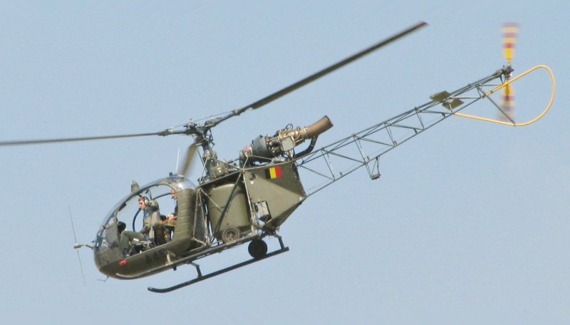 Belgian Air component Alouette III