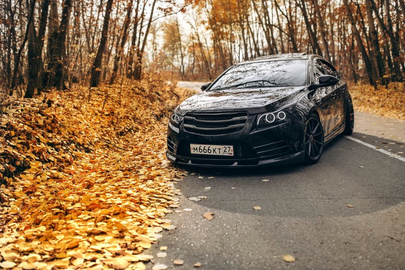 Chevrolet Cruze 2013 Black Tuning