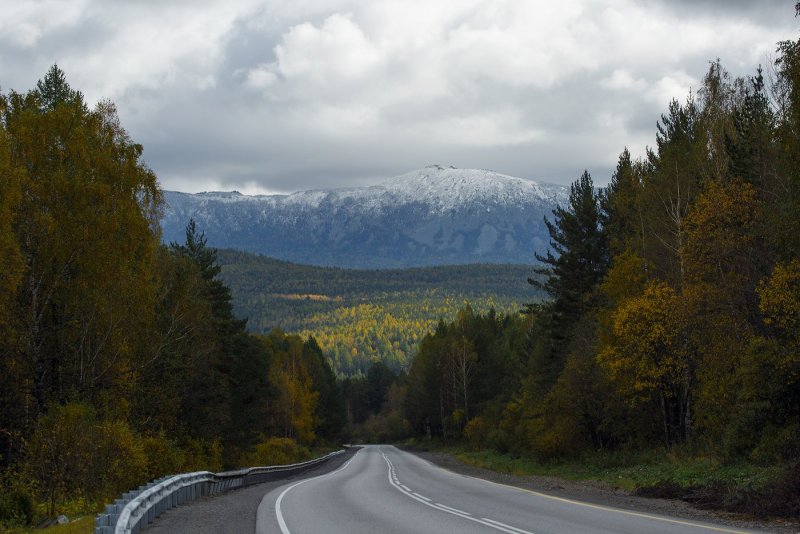 Уральские горы трасса м5