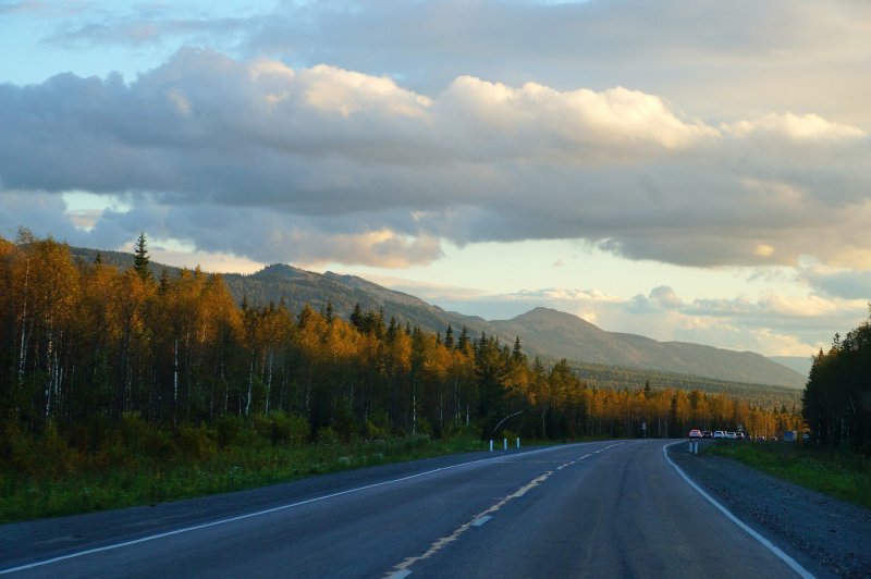 Уральские горы трасса м5