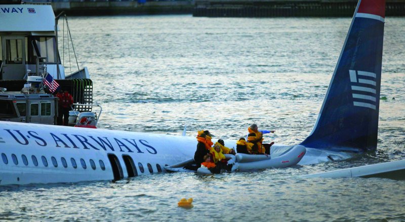 Аэробус а320 посадка на Гудзон
