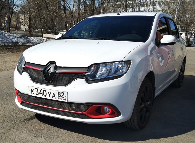 Рено Логан 2 синий