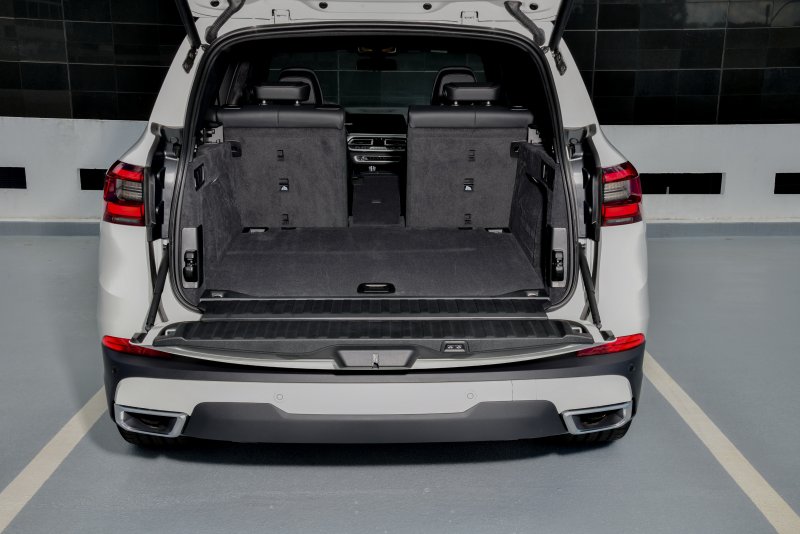 Габариты багажника BMW x5