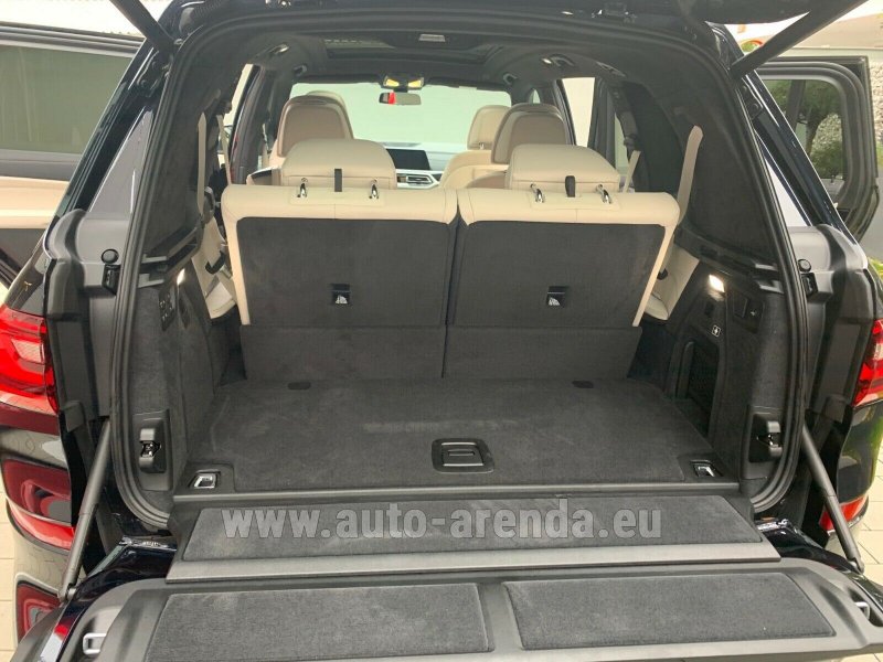 BMW x7 g07 багажник