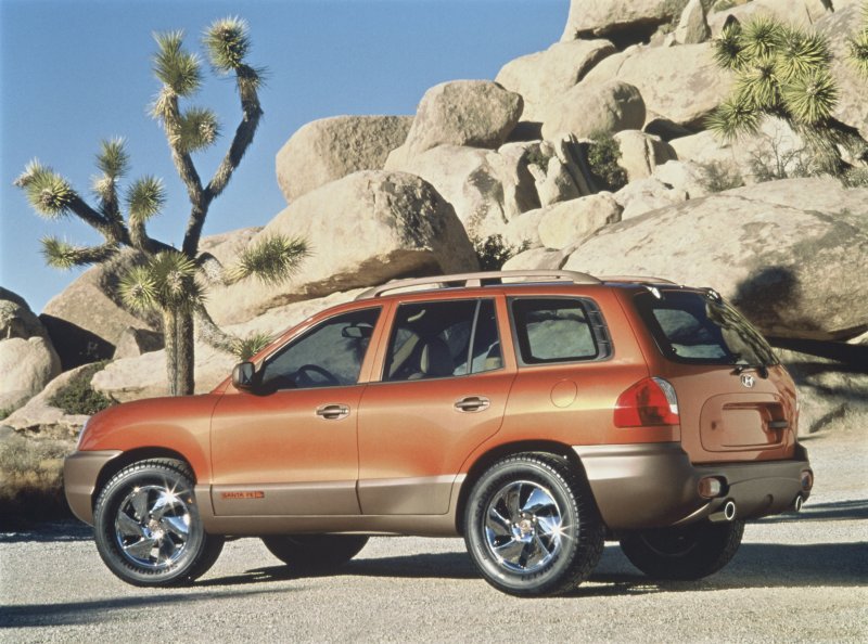 Спойлер Hyundai Santa Fe 2001