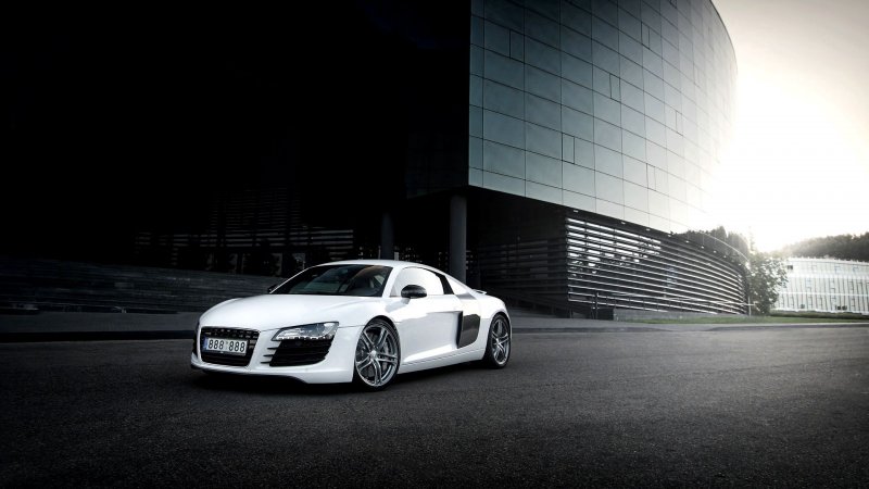 Audi r8 White